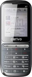 Verificação do IMEI CARLVO A7 em imei.info