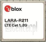 Vérification de l'IMEI U-BLOX LARA-R211 sur imei.info