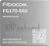 Verificación del IMEI  FIBOCOM FG170-EAU en imei.info