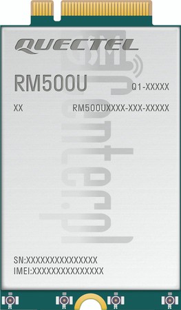 imei.info에 대한 IMEI 확인 QUECTEL RM500U-CNV