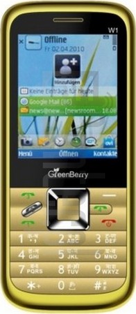 IMEI Check GREEN BERRY W1 on imei.info