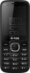 Skontrolujte IMEI G-TIDE X1 na imei.info