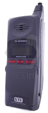 Sprawdź IMEI MOTOROLA MicroTAC Lite II na imei.info