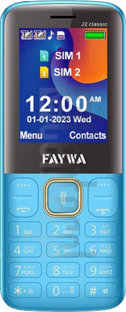 Vérification de l'IMEI FAYWA J2 Classic sur imei.info