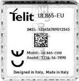 imei.info에 대한 IMEI 확인 TELIT UL865-EU