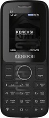 IMEI Check KENEKSI E4 on imei.info