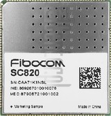 在imei.info上的IMEI Check FIBOCOM SC820