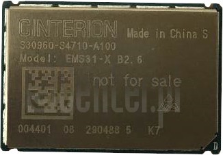 IMEI Check CINTERION EMS31-X on imei.info