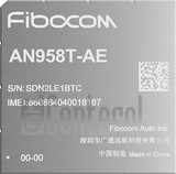 Verificação do IMEI FIBOCOM AN958T-AE em imei.info