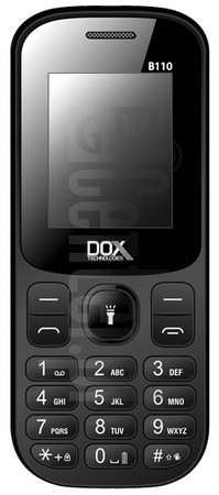 Kontrola IMEI DOX TECHNOLOGIES B110 na imei.info