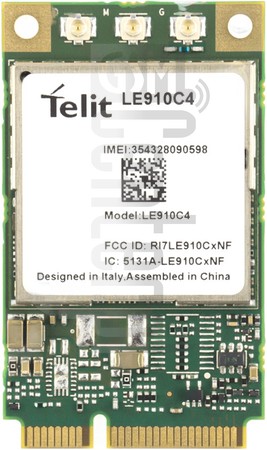 Verificação do IMEI TELIT LE910C4-CN em imei.info