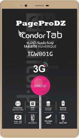فلاشة CONDOR TGW801G لحل مشكل خطوط الشاشة Condor-tgw801g