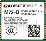 Перевірка IMEI QUECTEL M72-D на imei.info