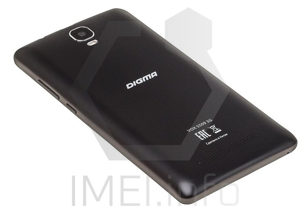 DIGMA Vox S509 3G Specification - IMEI.info