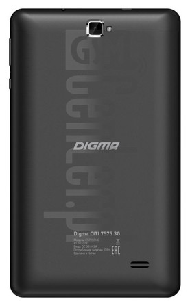 Vérification de l'IMEI DIGMA Citi 7575 3G sur imei.info