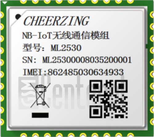 在imei.info上的IMEI Check CHEERZING ML2530