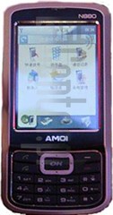 Verificação do IMEI AMOI N880 em imei.info