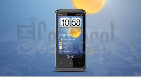 Pemeriksaan IMEI HTC 7 Pro di imei.info