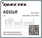 Verificação do IMEI QUECTEL AG529R-CN em imei.info