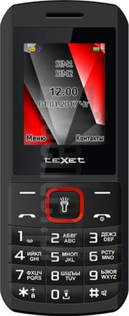 Kontrola IMEI TEXET TM-127 na imei.info