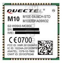 IMEI Check QUECTEL M10 on imei.info