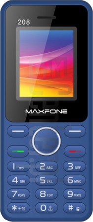 ตรวจสอบ IMEI MAXFONE 208 บน imei.info
