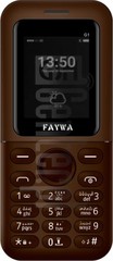 تحقق من رقم IMEI FAYWA G1 على imei.info