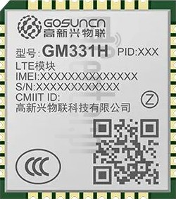 Kontrola IMEI GOSUNCN GM331H na imei.info