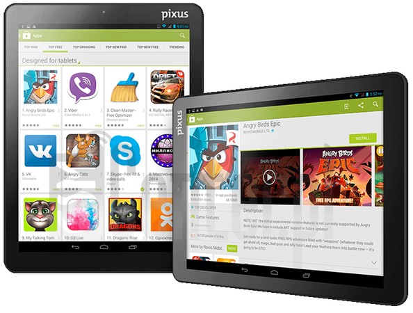 Skontrolujte IMEI PIXUS Touch 9.7 3G na imei.info