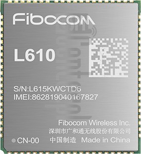 IMEI-Prüfung FIBOCOM L610-CN auf imei.info
