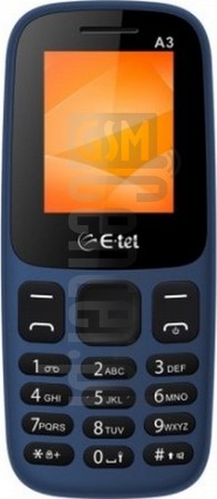 Controllo IMEI E-TEL A3 su imei.info