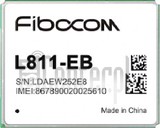 Skontrolujte IMEI FIBOCOM L811-AM na imei.info