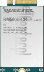 imei.info에 대한 IMEI 확인 QUECTEL RM500U-CN