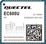 Skontrolujte IMEI QUECTEL EC600U-EU na imei.info