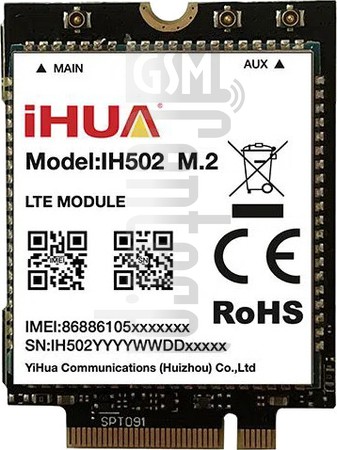 IMEI Check IHUA IH502 on imei.info