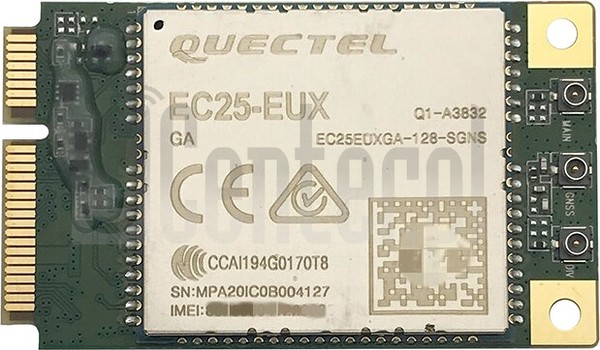 IMEI Check QUECTEL EC25-EUX on imei.info