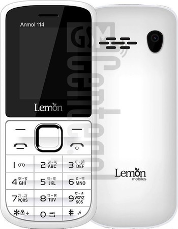Kontrola IMEI LEMON Anmol 114 na imei.info