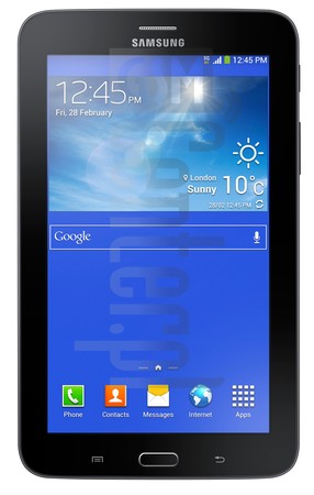 Skontrolujte IMEI SAMSUNG T111 Galaxy Tab 3 Lite 7.0 3G na imei.info