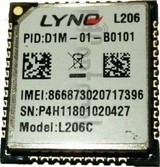 ตรวจสอบ IMEI LYNQ L206 บน imei.info