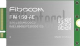 Verificación del IMEI  FIBOCOM FM150-AE en imei.info