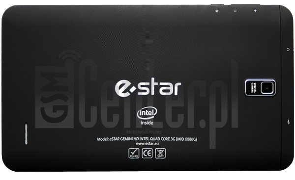 Vérification de l'IMEI ESTAR Intel Gemini HD Quad 3G 8.0" sur imei.info