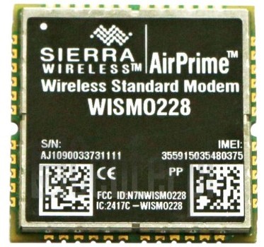 ตรวจสอบ IMEI WAVECOM WISMO 228 บน imei.info