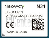 Verificación del IMEI  NEOWAY N21 en imei.info