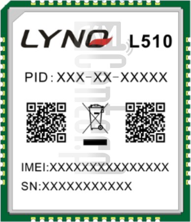 Controllo IMEI LYNQ L510 su imei.info