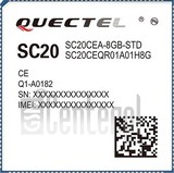 تحقق من رقم IMEI QUECTEL SC20-EX على imei.info