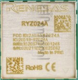 Controllo IMEI RENESAS RYZ024A su imei.info