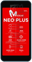 Verificação do IMEI MOBICEL Neo Plus LTE em imei.info