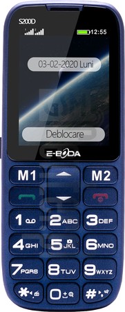 IMEI Check E-BODA Senior S200D on imei.info