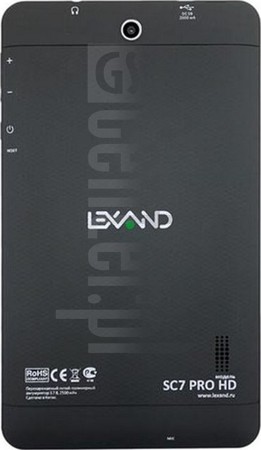 Verificação do IMEI LEXAND SC7 Pro HD em imei.info