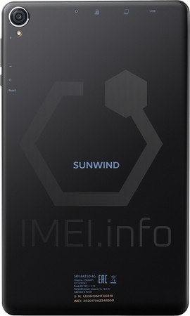 Verificação do IMEI SUNWIND Sky 8421D 4G em imei.info